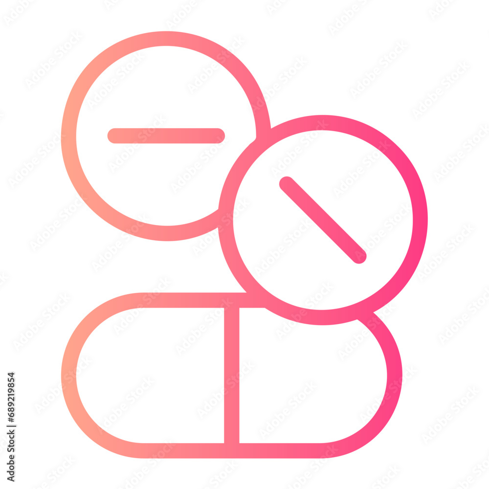 pills gradient icon pills gradient icon
