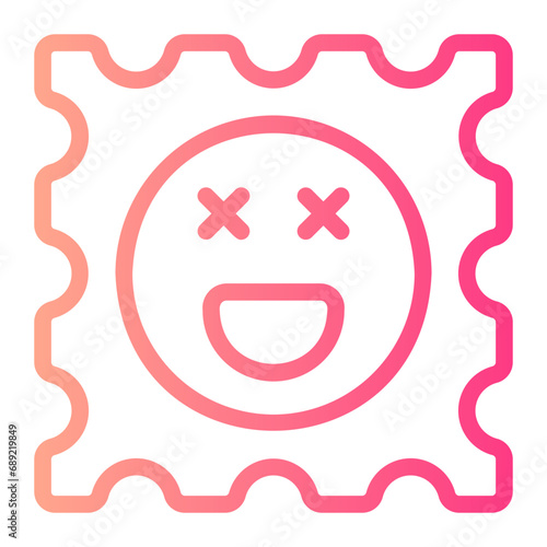 lsd gradient icon