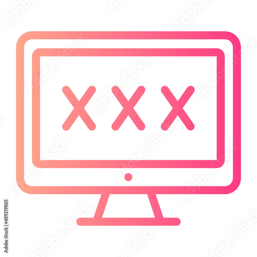 porn gradient icon