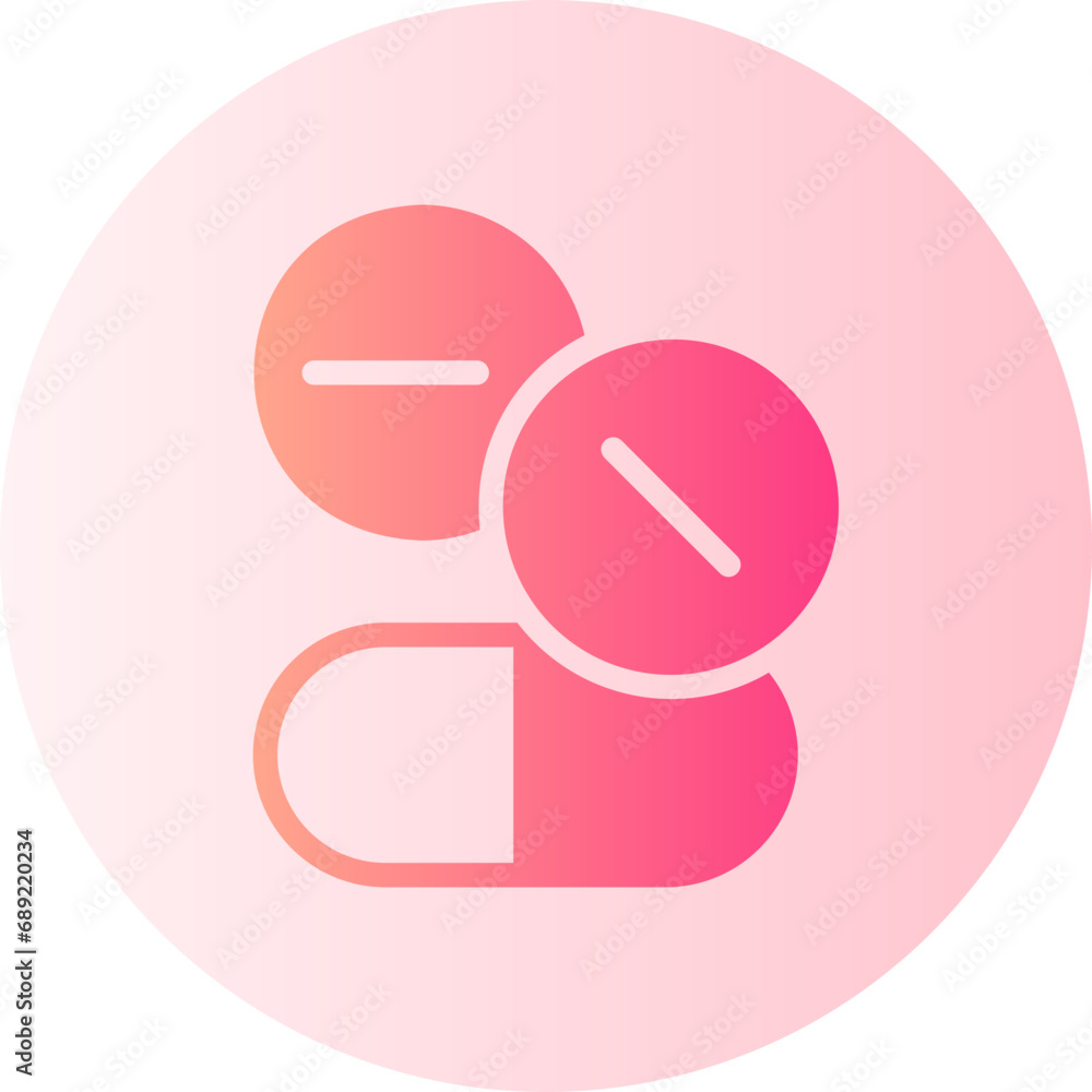 pills gradient icon pills gradient icon
