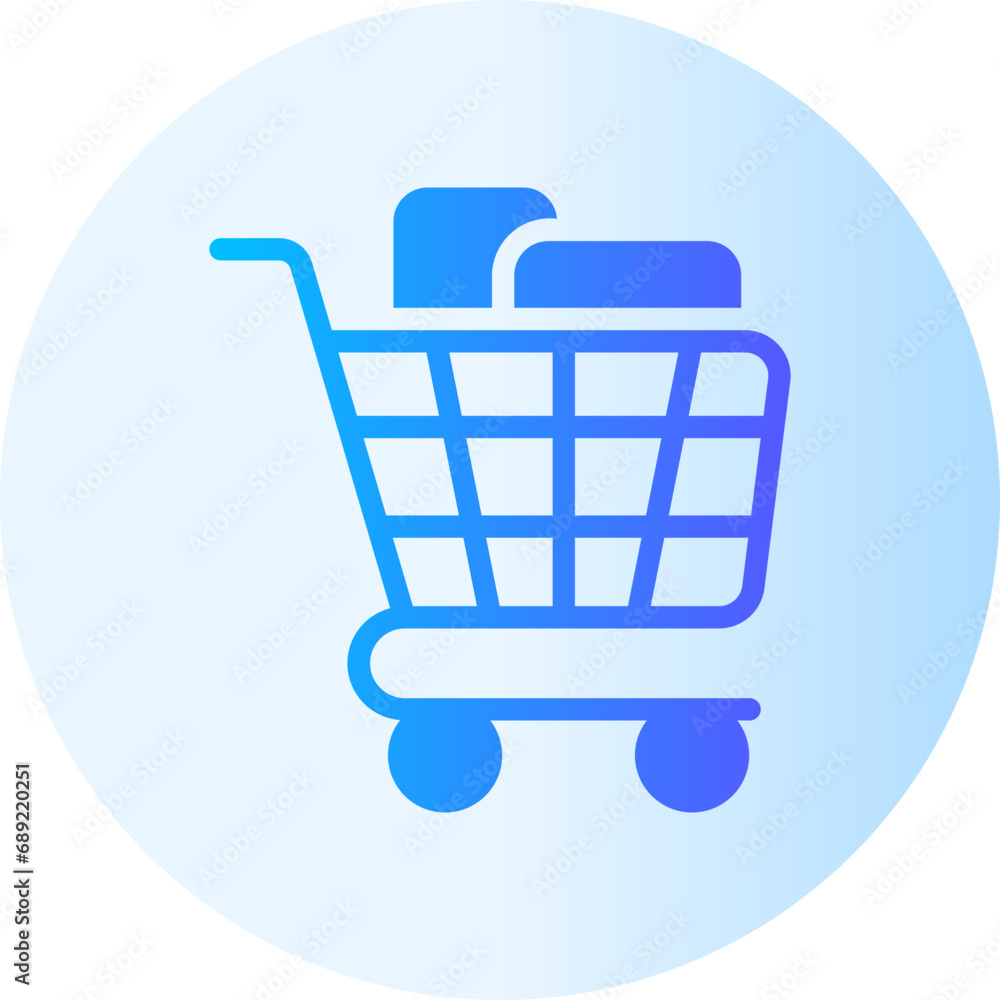 shopping gradient icon shopping gradient icon