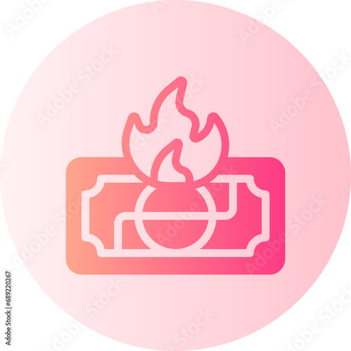 wasteful gradient icon
