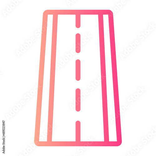 road gradient icon