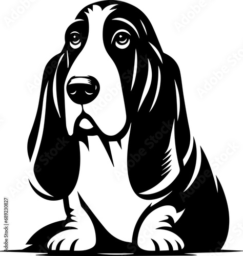 Fotografie, Tablou beagle dog portrait