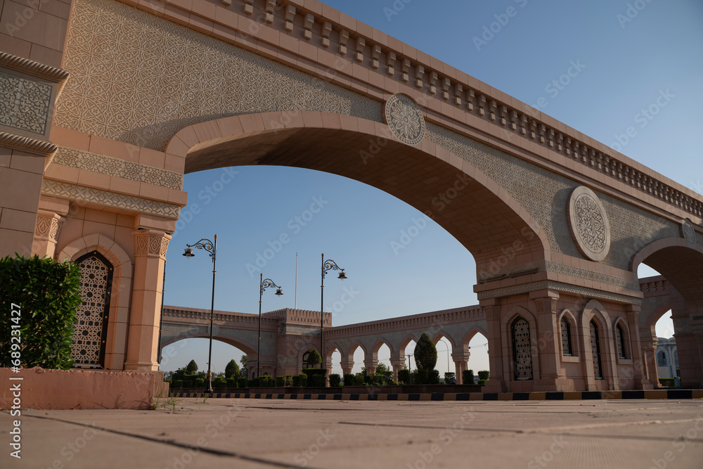 gate of Sohar city in Oman