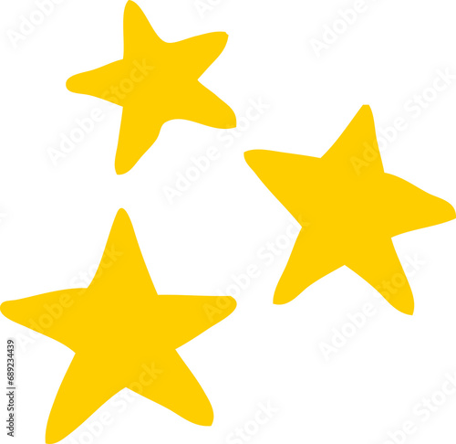 cartoon star symbols