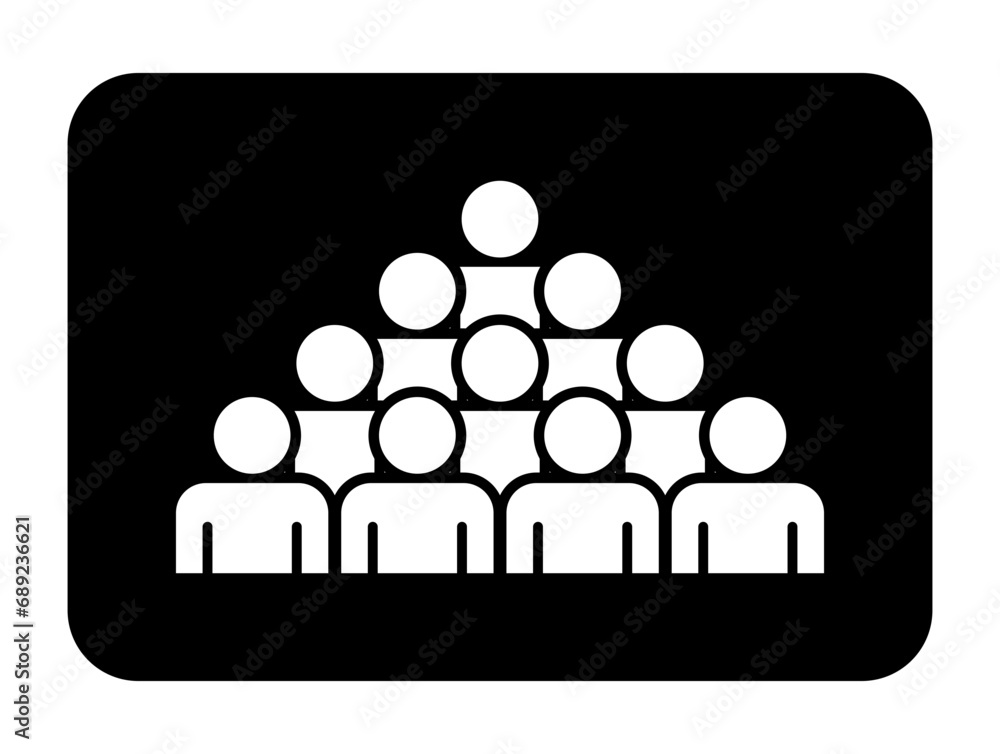 Symbol, ikona ludzi. Plik wektorowy. Symbol, ikona ludzi. Plik wektorowy.