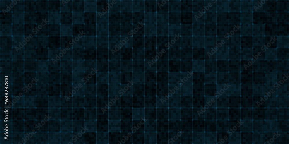 Geometric grid on a white paper texture blueprint illustration	