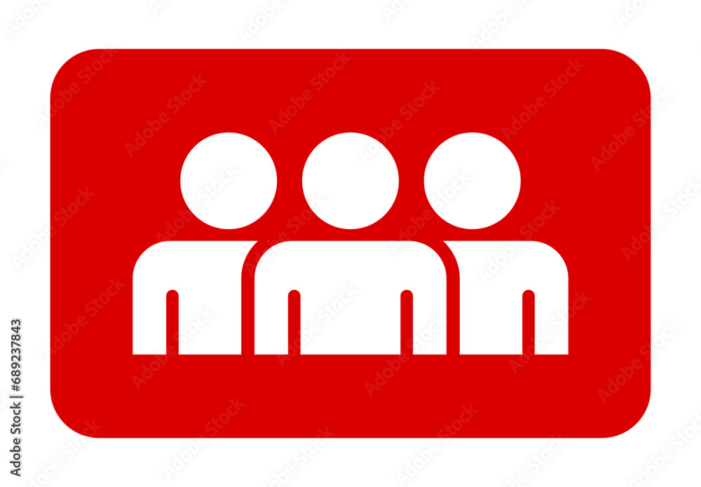 Symbol, ikona ludzi. Plik wektorowy. Symbol, ikona ludzi. Plik wektorowy.