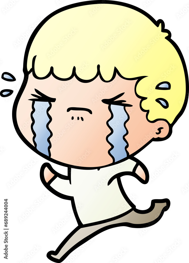 cartoon man crying cartoon man crying