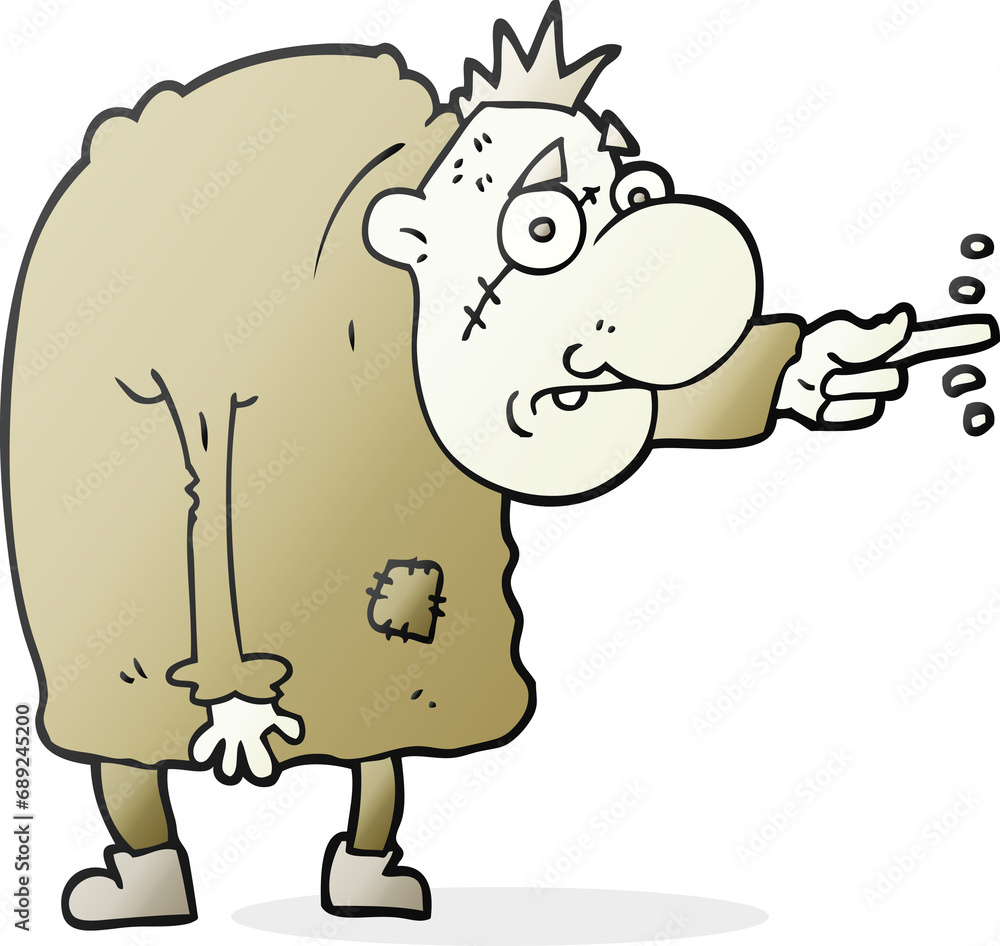 freehand drawn cartoon igor freehand drawn cartoon igor