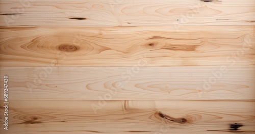 Maple wood texture with woodgrain detail and a horizontal pattern background. photo