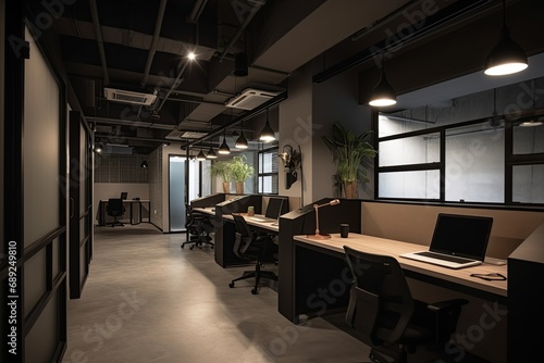 co-working place, office interior