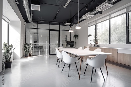 co-working place, office interior