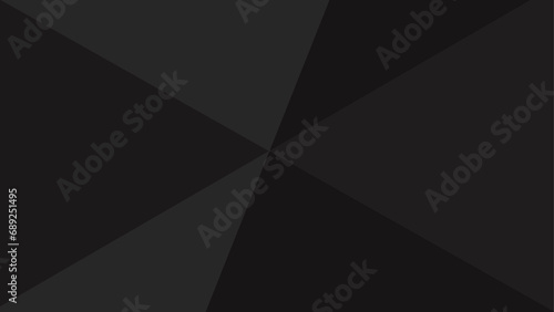 Black futuristic shape concept abstract background flat design vector illustration
