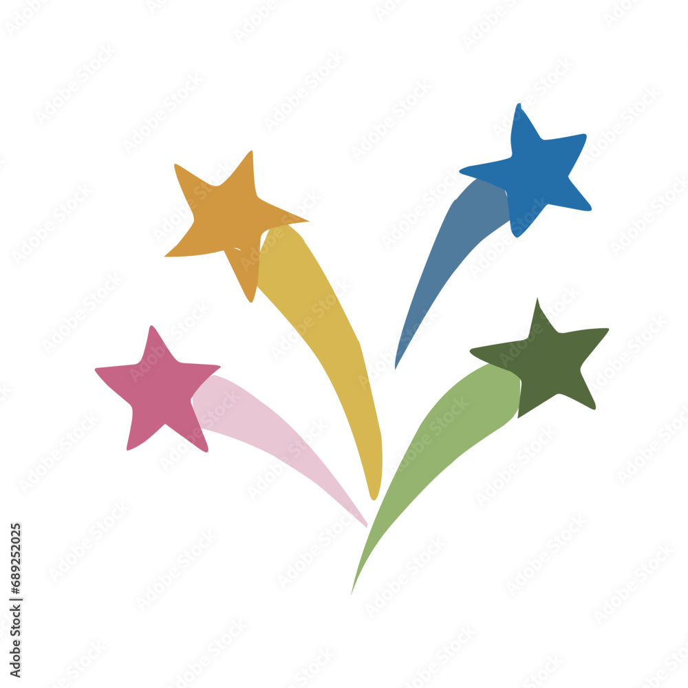 Obraz premium Fire Work icon