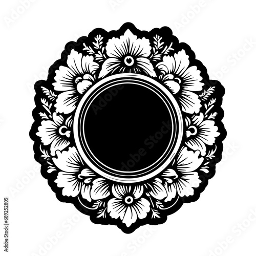  luxury  label frame