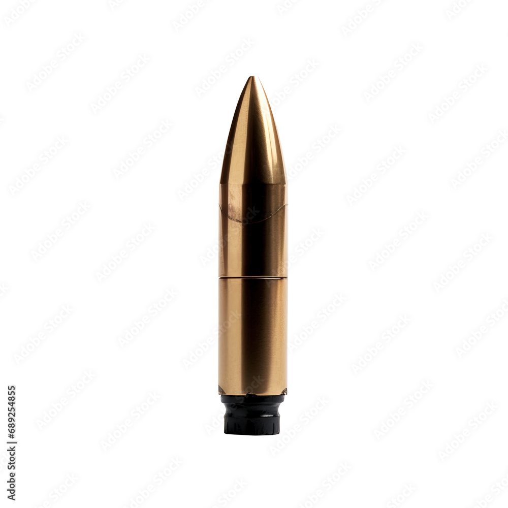 A realistic rifle bullet on transparent background, clipping path, png file, A realistic rifle bullet on transparent background, clipping path, png file,
