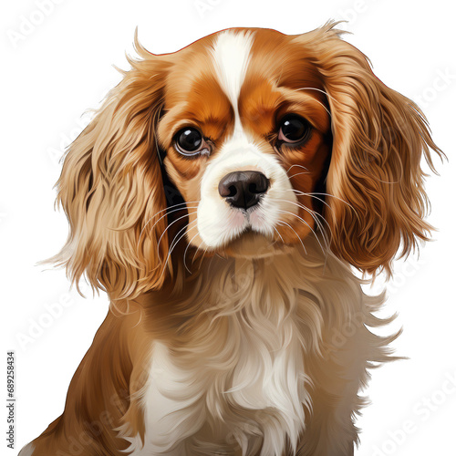 Cavalier King Charles Spaniel dog © GraphicGrove
