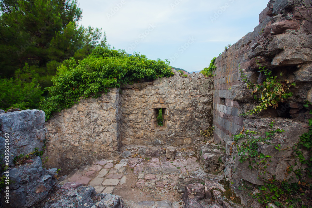 Old building of a monastery of Ratac, Montenegro