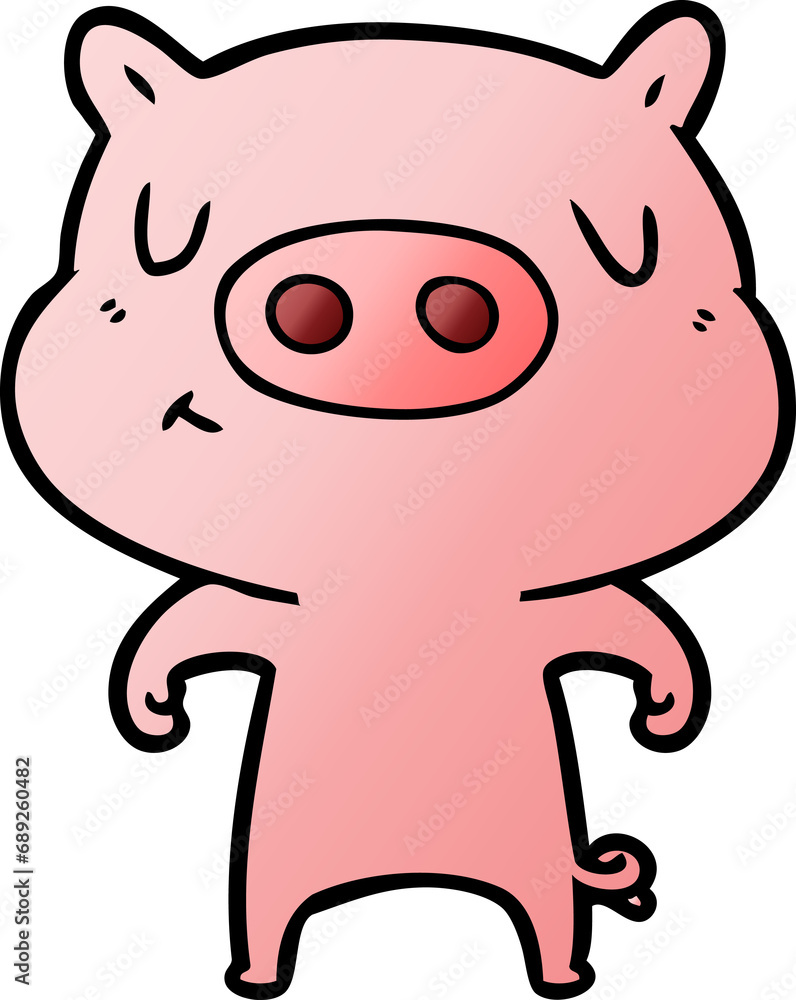 cartoon content pig cartoon content pig