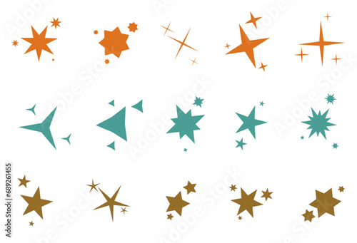 Shooting Star Black. Shooting star with an elegant star trail on a white background. Festive star sprinkles  powder. Vector png.