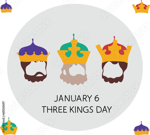 three kings day  is celebrated every year on 6 january.
