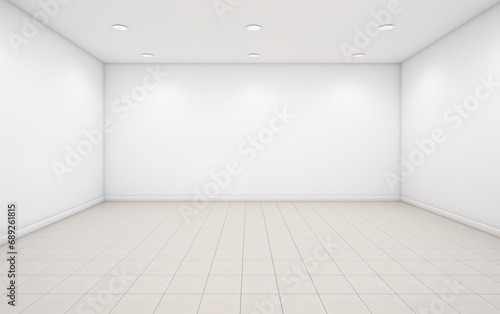 empty white room  photo