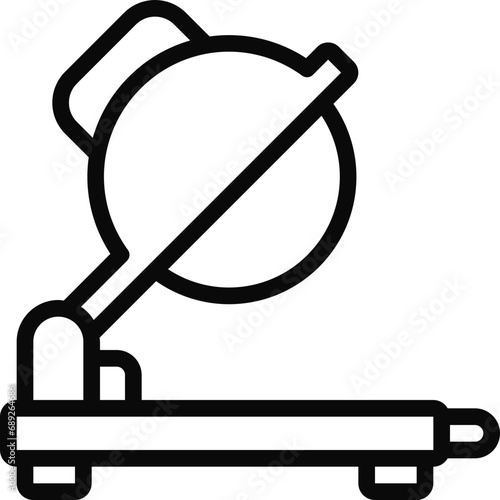 Mitre Saw Tool Icon