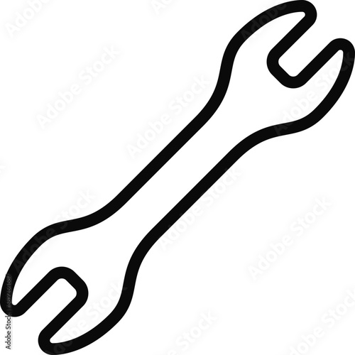 Double End Spanner Tool Icon