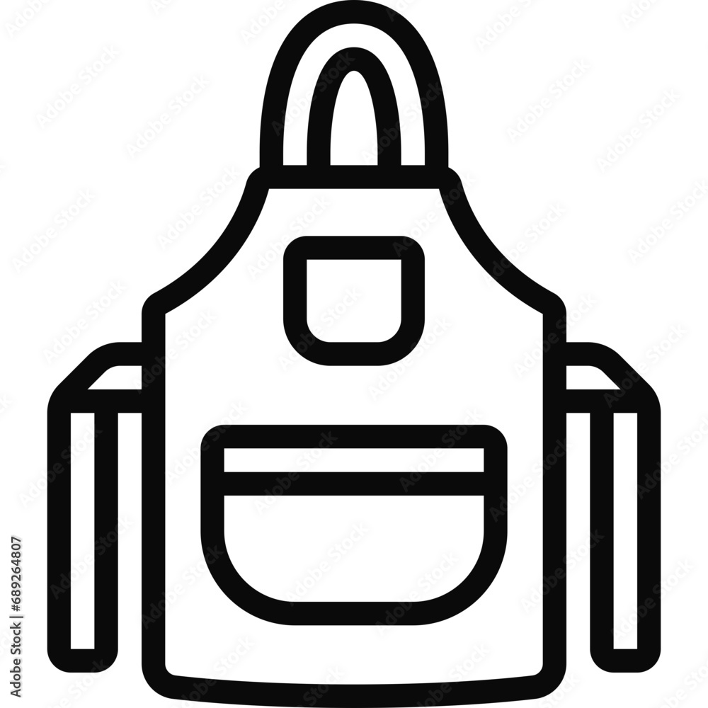 Carpenters Apron Icon Carpenters Apron Icon