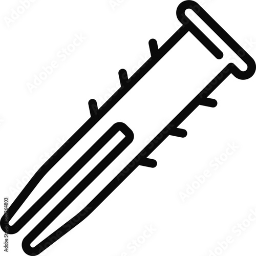 Wall Plug Fixing Icon