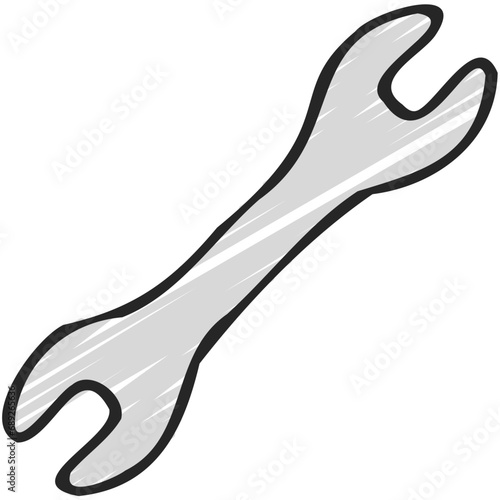 Double End Spanner Tool Icon