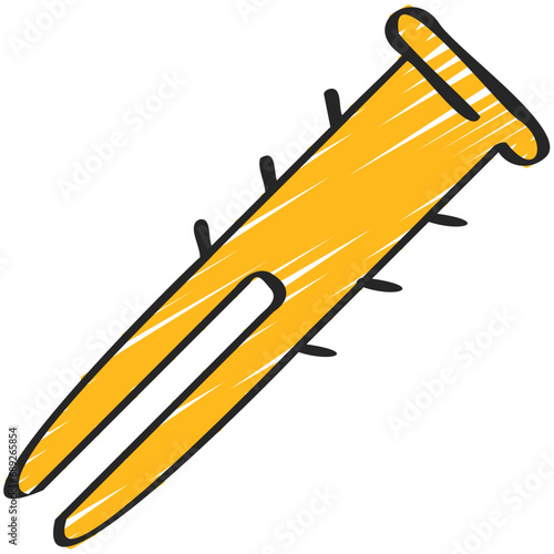 Wall Plug Fixing Icon