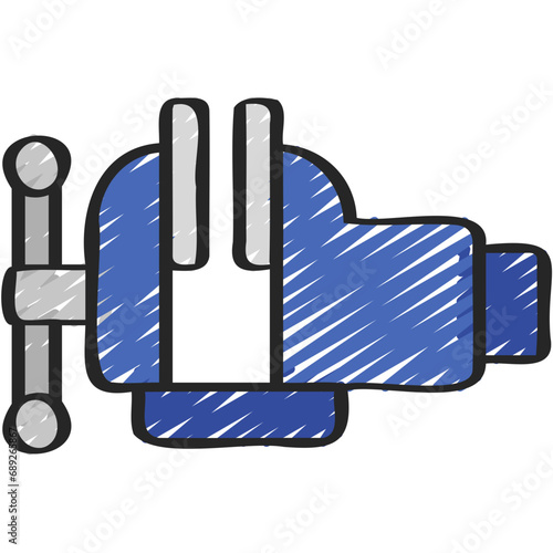 Bench Vice Tool Icon