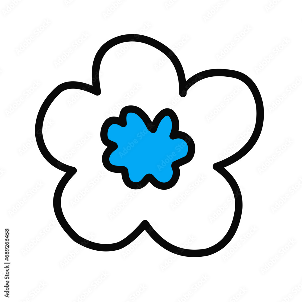 Hand drawn Abstract funny cute Comic characters Hand drawn Abstract funny cute Comic characters