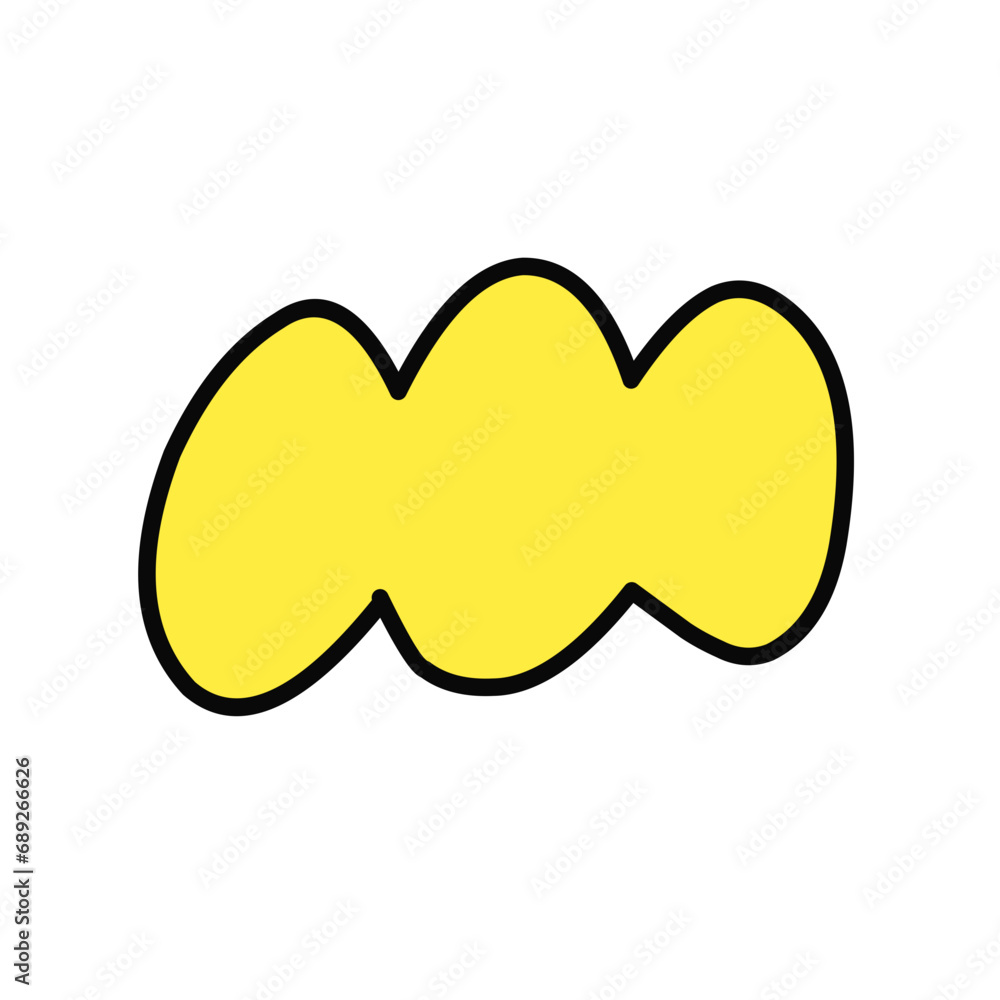 Hand drawn Abstract funny cute Comic characters Hand drawn Abstract funny cute Comic characters