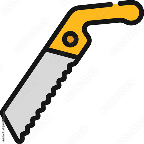 Small Hand Saw Icon