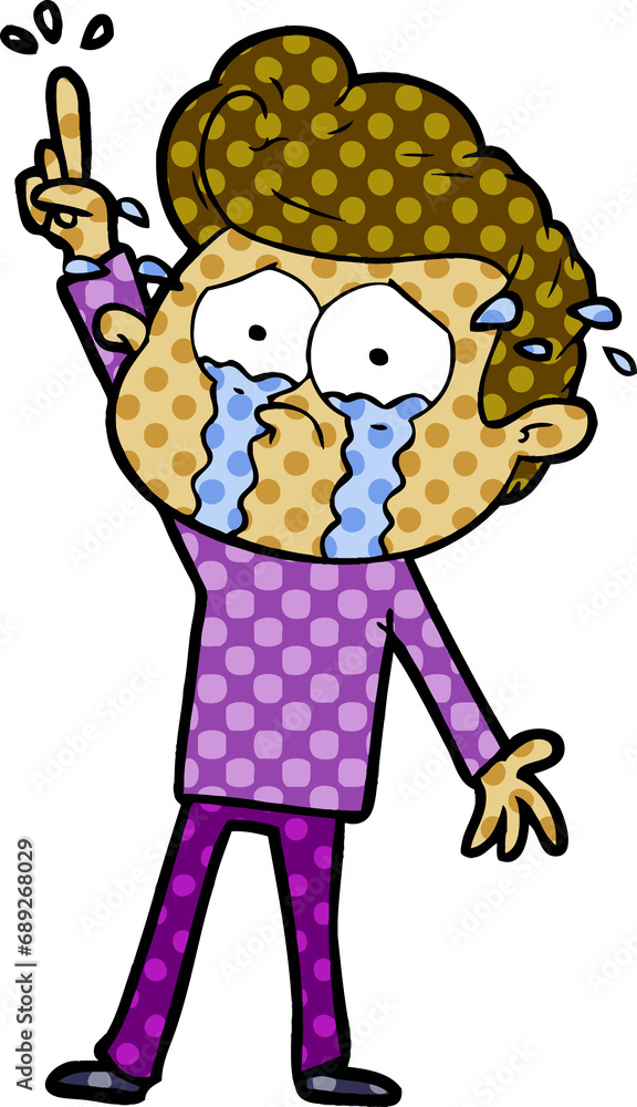 cartoon crying man trying to ask a question cartoon crying man trying to ask a question