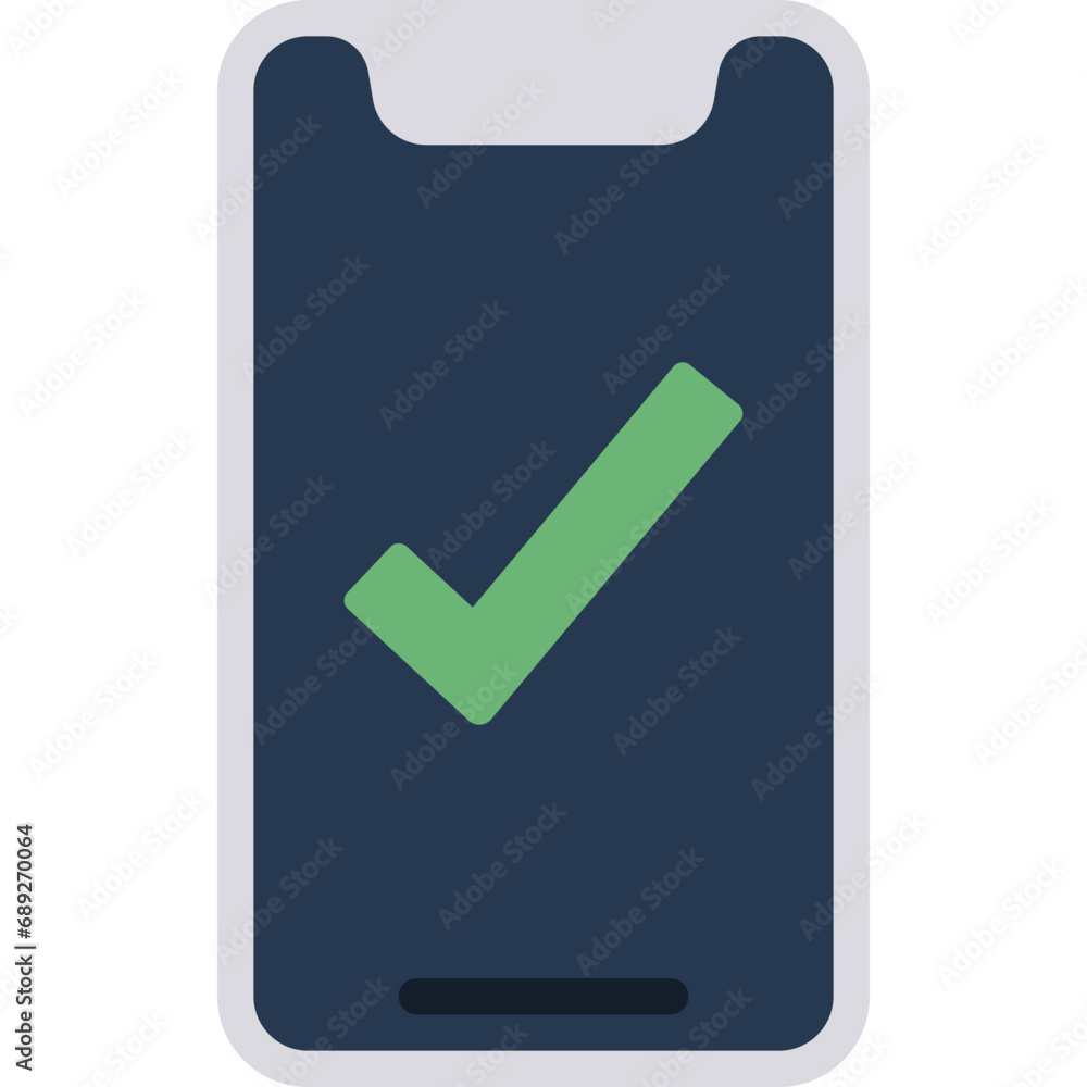 Check Mark Phone Icon