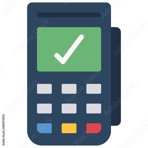 Complete Payment Machine Icon