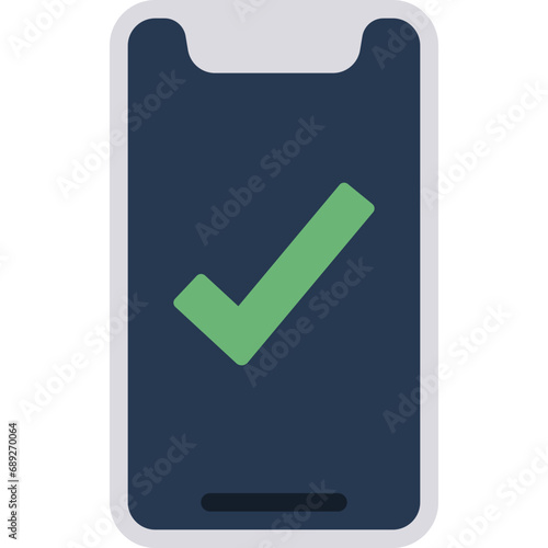 Check Mark Phone Icon
