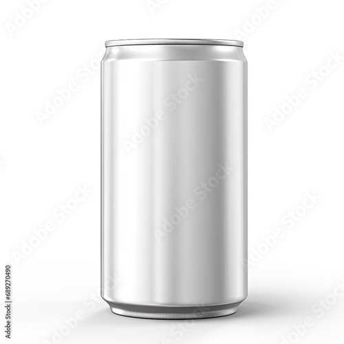 Wallpaper Mural Aluminum Beverage Can Packshot Mockup Isolated on White Background Torontodigital.ca