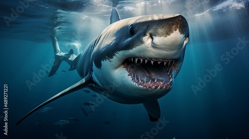 A shark that is a threat to the underwater environment © Akbar