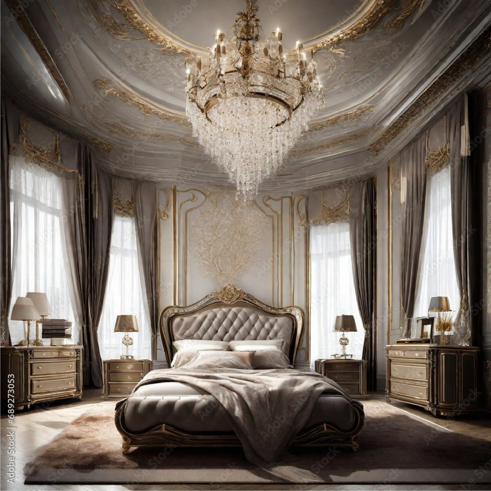 royal kingsize bedroom | Generative AI royal kingsize bedroom | Generative AI