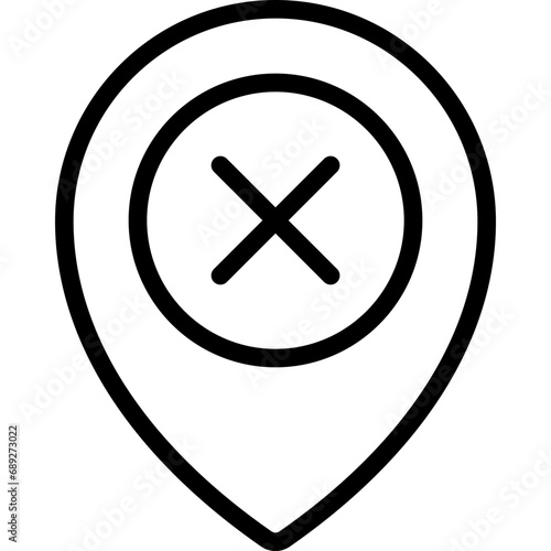 Incorrect Location Pin Icon