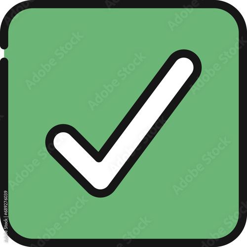 Check Mark Box Icon
