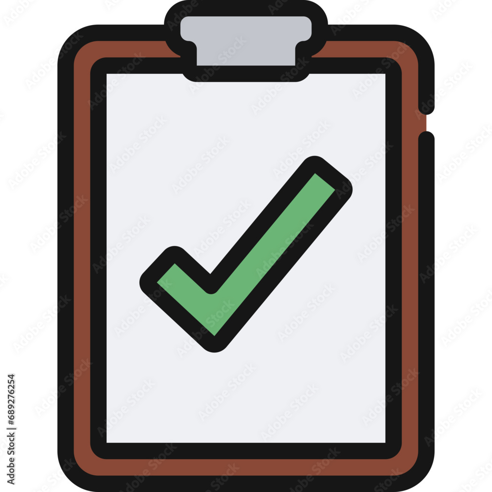 Correct Clipboard Icon Correct Clipboard Icon