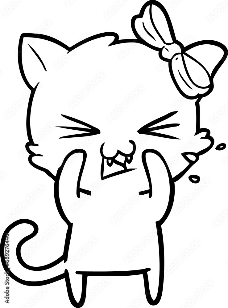 cartoon cat cartoon cat