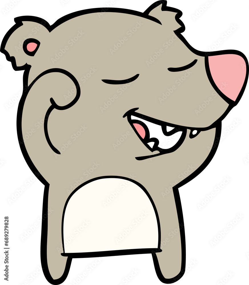 Obraz premium cartoon bear